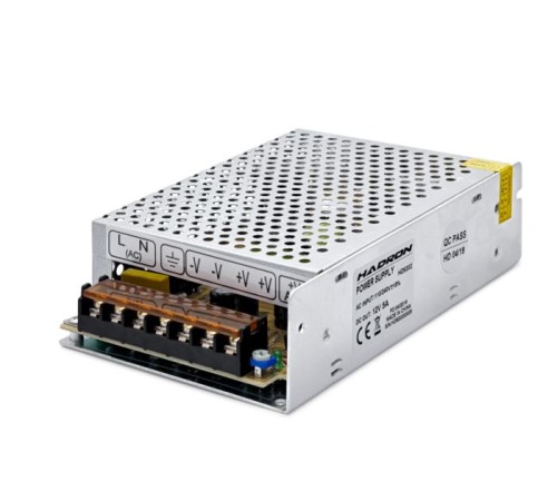 24V 5A 120W Led Ve Kamera Adaptörü - Gümüş B2884