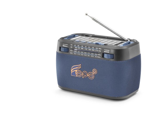 Bluetooth Fm Radyo Usb Tf Aux Solar Şarjli Taşinabi̇li̇r Kamp Hoparlör FP395S