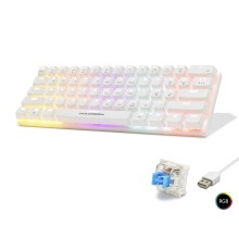 Mekanik Gaming Mini Klavye Blue Switch Rgb - Beyaz G508B