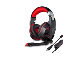 G59 Gaming Kulaklık Usb 7.1 Ps4 Uyumlu Led - Siyah Kırmızı