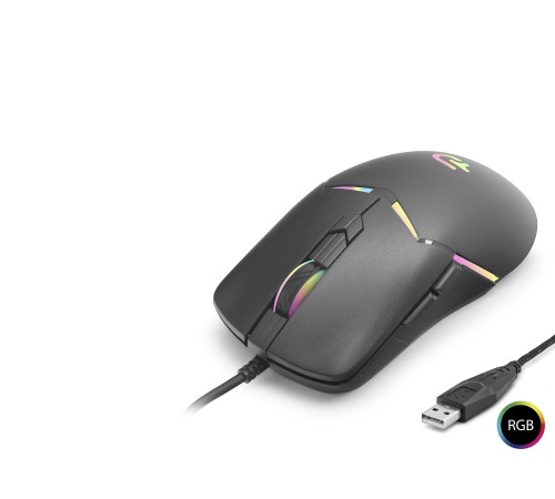 G602 Gaming Mouse 7200 Dpi 6 Tuş 1000 Hz Rgb - Siyah