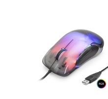 G702 Gaming Mouse 7200 Dpi 6 Tuş 1000 Hz Rgb - Kristal Siyah