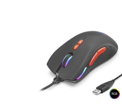 Gaming Mouse Optik Ayarlanabilir Dpi Usb Rgb - Siyah GM180B/LA