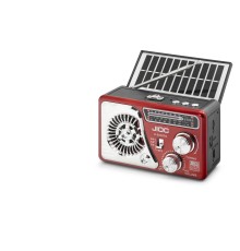 Nostaljik Bluetooth Fm Radyo Tws Usb Tf Aux Solar Şarjli El Fenerli Kamp Hoparlör H532UTS