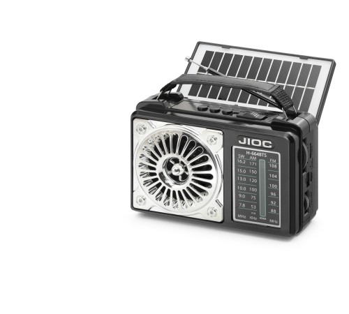 Nostaljik Kamp Ve Outdoor Solar Şarjli Tws Taşinabi̇li̇r Hoparlör H664BTS