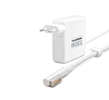 18.5V 4.6A 85W Laptop Adaptörü - L Tip - Apple Macbook Uyumlu - Beyaz HD797