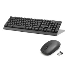 Kablosuz Klavye Ve Mouse Seti - Siyah HD843