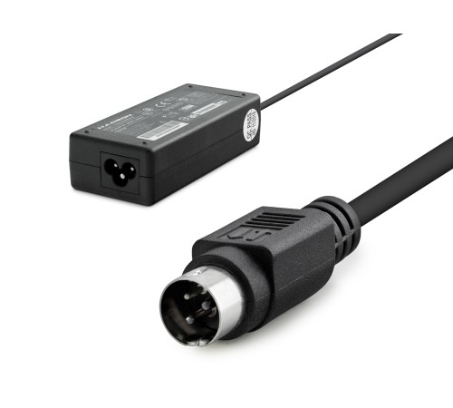 24V 2.5A 60W Yazar Kasa Ve Pos Cihazı Adaptörü - 3 Pin - Siyah HD8842