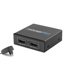 Hdmi Splitter 1080P 3D 1 In 2 Out - Siyah HDX1284