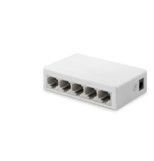 Ethernet Switch 5 Port 10/100 Mbps - Beyaz HDX1344
