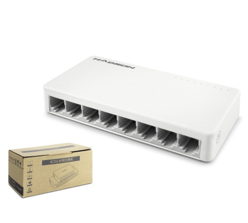 Gigabit Ethernet Switch 8 Port - Beyaz HDX1365