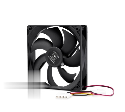 Kasa Fanı 12 Cm - Siyah HDX1501