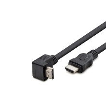 Hdmi Kablo L Tip 1.5 M - Siyah HDX2016