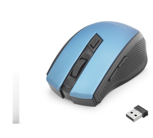 Kablosuz Mouse 800/1600 Dpi - Mavi Siyah HDX3404B
