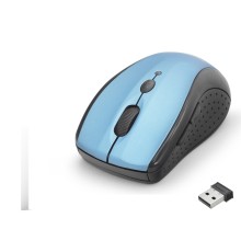 Kablosuz Mouse 800/1600 Dpi - Mavi Siyah HDX3405B