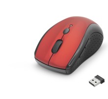 Kablosuz Mouse 800/1600 Dpi - Kırmızı Siyah HDX3405R