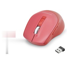 Kablosuz Mouse 600/1600 Dpi - Kırmızı HDX3408R