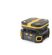 Telefon Soğutucu Fan Bataryalı Isı Göstergeli - Siyah HDX4386