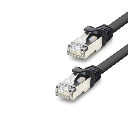 Cat7 Ethernet Patch Kablosu 10 Gbps 600 Mhz 20 M - Siyah HDX5096