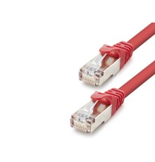 Cat7 Ethernet Patch Kablosu 10 Gbps 600 Mhz 60 Cm - Kırmızı HDX5106