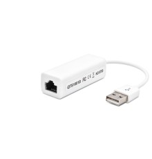 Usb 2.0 Ethernet Adaptör 10/100 Mbps - Beyaz HDX5277