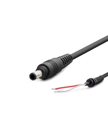 Laptop Adaptör Dc Jack Kablosu 5.0 X 3.0 Mm Asus / Samsung Uyumlu 1.2 M - Siyah HDX5510