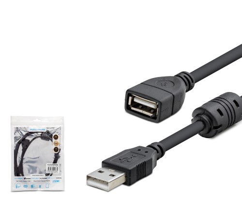 Usb Uzatma Kablosu 1.5 M - Si̇yah  HDX7533