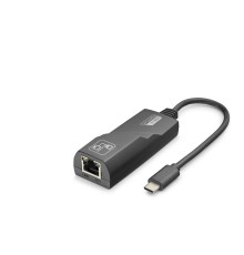 Type-C Usb 3.0 Ethernet Adaptör Gigabit - Siyah HDX7868