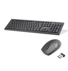 Kablosuz Klavye Ve Mouse Seti Usb - Siyah KM210B/38