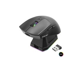 Kablosuz Gaming Rgb Mouse Şarj Standlı - Siyah MF1215B
