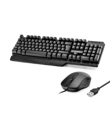 Ablolu Klavye Mouse Set Q Siyah HD861