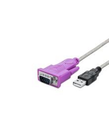 Usb To Rs232 Kablo 1.5M Sılver HDX1025
