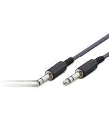 6.5 Mm Kablo Enstruman Gitar 1.5M Siyah HDX1033