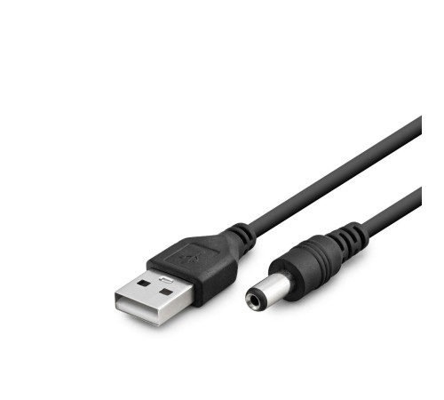 Tablet Şarj Kablosu Usb To 5.5*2.5 1M Siyah HDX1323