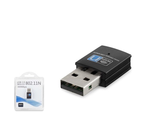 Wıfı Adaptör 300Mbps Siyah HDX2255 Wıfı Adaptör 300Mbps Siyah HDX2255
