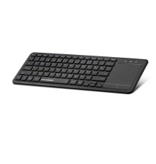 Bluetooth + Wıreless Klavye + Touch Pad Q Siyah HDX2505