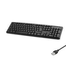 Kablolu Standart Klavye Q Siyah HDX2603