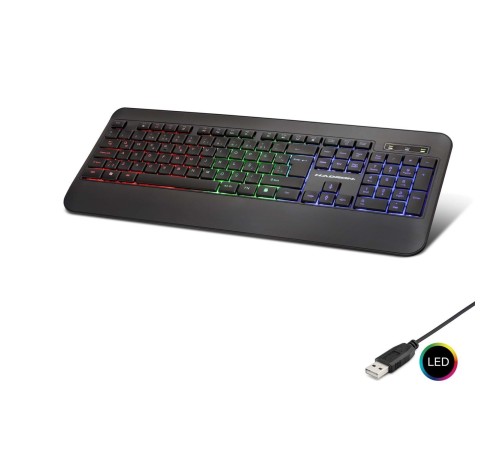 Kablolu Oyuncu Klavye Led Q Siyah HDX2607 Kablolu Oyuncu Klavye Led Q Siyah HDX2607