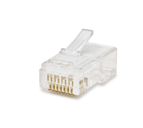 Cat6 Konnektör Rj45 100Lü Paket Şeffaf HDX5043 Cat6 Konnektör Rj45 100Lü Paket Şeffaf HDX5043
