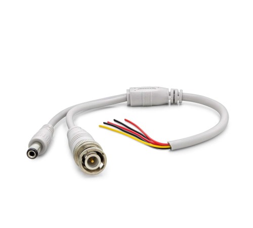 Power Jak Kablo Dc + Bnc 30Cm Beyaz HDX5531 Power Jak Kablo Dc + Bnc 30Cm Beyaz HDX5531
