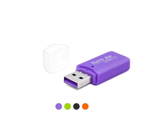 Card Reader Usb Mıcro Sd Çok Renkli HDX7024 Card Reader Usb Mıcro Sd Çok Renkli HDX7024