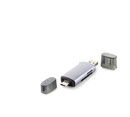 Card Reader Usb3.0 + Type-C All In One Gri HDX7031 Card Reader Usb3.0 + Type-C All In One Gri HDX7031