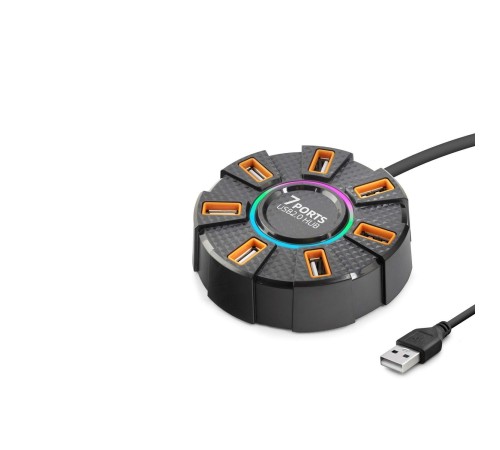 Usb Hub 7*Usb 1.2M Siyah HDX7035 Usb Hub 7*Usb 1.2M Siyah HDX7035