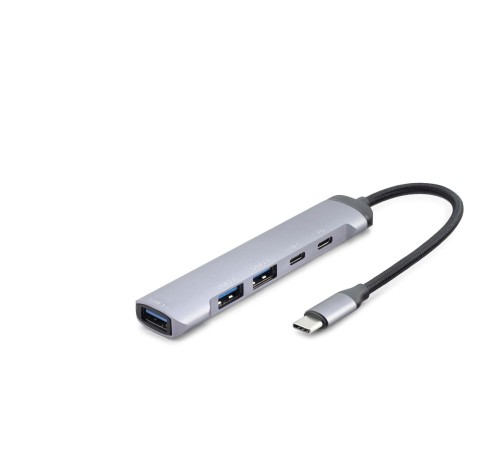 Type-C Hub 5*Usb Gri HDX7041 Type-C Hub 5*Usb Gri HDX7041