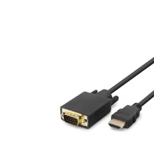 Hdmı To Vga Kablo Pvc 120Hz 1080P 1.8M Siyah HDX7795