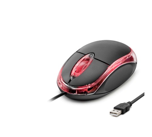 Kablolu Mouse 800 Dpı Led 110Cm Siyah ND3251 Kablolu Mouse 800 Dpı Led 110Cm Siyah ND3251