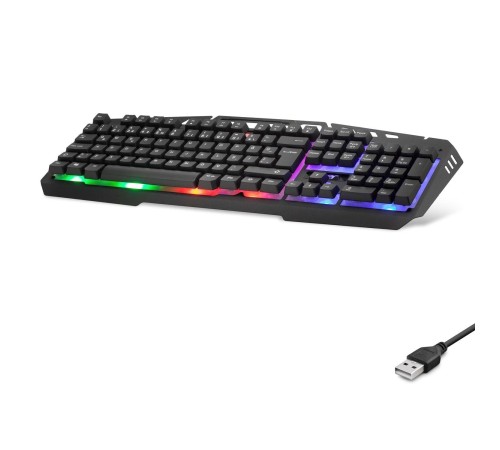 Kablolu Klavye Q Rgb Raınbow Siyah OKW213S Kablolu Klavye Q Rgb Raınbow Siyah OKW213S