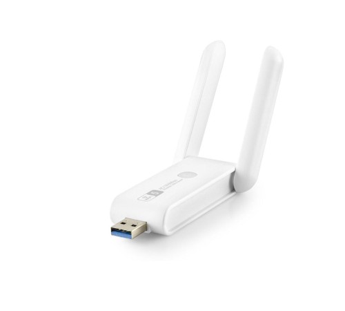 Usb Wıfı Adaptor Ac650 2.4Ghz&5Ghz Rtl8812Bu Wifi5 Beyaz UAC27D Usb Wıfı Adaptor Ac650 2.4Ghz&5Ghz Rtl8812Bu Wifi5 Beyaz UAC27D