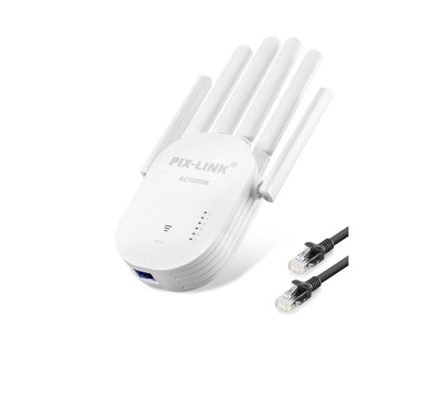 Wıfı Repeater 1200 Mbps Beyaz WR60T Wıfı Repeater 1200 Mbps Beyaz WR60T