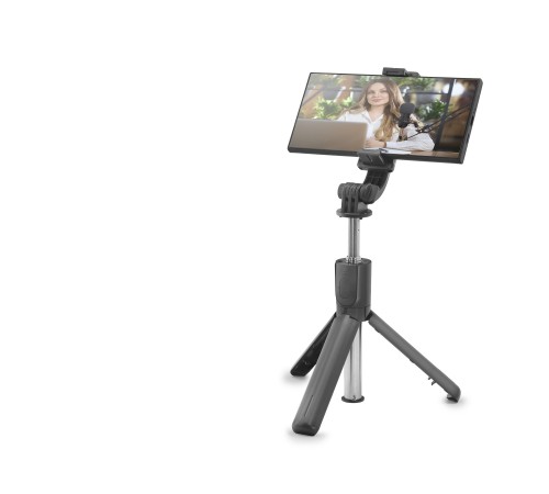 Telefon Tripodu Ve Selfie Çubuğu Seti Bluetooth Kumandalı 67 Cm - Siyah ND1046